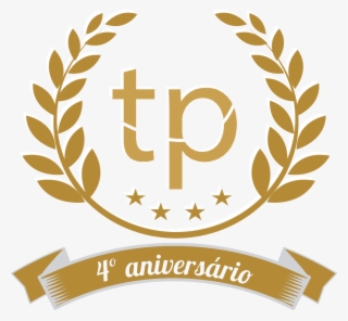 4º Aniversário Com Grandes Nomes - Logo De Aniversário Png