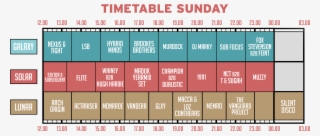 Transparant Lf17 Timetable Sunday Blackoutline - Number