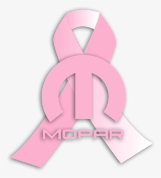 Mopar Breast Cancer Awareness Ribbon - Illustration