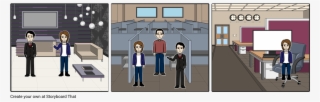 First Job In Architect Firm - Cartoon