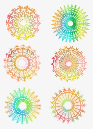 Spiral Gradient Irregular Pattern Color Png And Psd - Artwork Png Transparent Vector