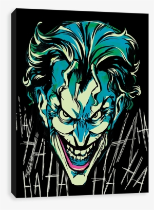 Crazy Face - Comic Joker Face Close Up