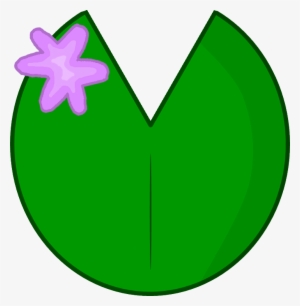 Lily Pad - Water Lily Leaf Clipart