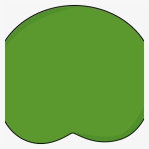 Free Library Frog On Lily Pad Clipart - Circle