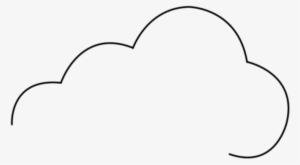 Draw Cloud - Step - Line Art