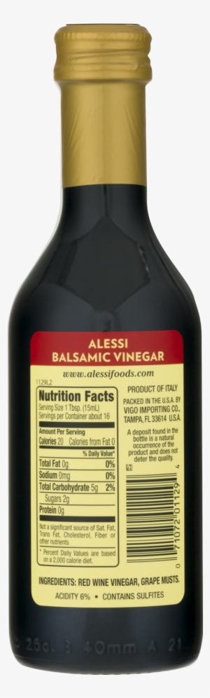 Alessi Balsamic Vinegar - 8.5 Fl Oz Bottle