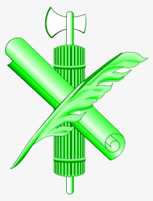 Green Fasces Scroll Quill - Administrative Office Of The Us Courts