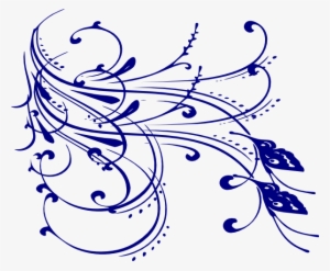 How To Set Use Navy Butterfly Scroll Svg Vector