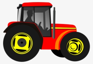 Red Tractor Clipart For Kids