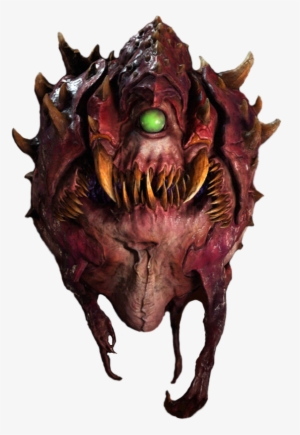 The Cacodemon Is A Flying Psionic Demon Seen In Doom - Doom Demons