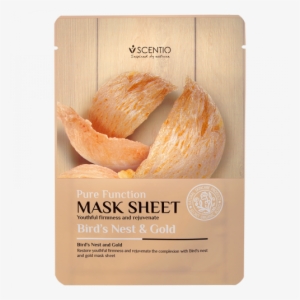 Scentio Bird's Nest & Gold Mask Sheet