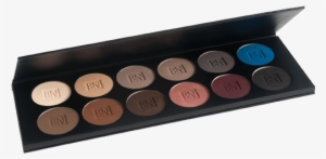 Ben Nye Glam Eye Shadow Palette, 12 Colors, - Ben Nye Glam Eye Shadow Pressed Colour Palette