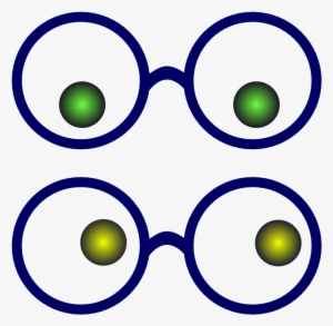 Human Eye Glasses Simple Eye In Invertebrates Ocular - Eyes With Glasses Png