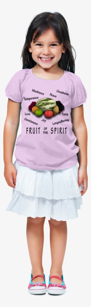 Fruit Of The Spirit Christian Tshirt - Girl