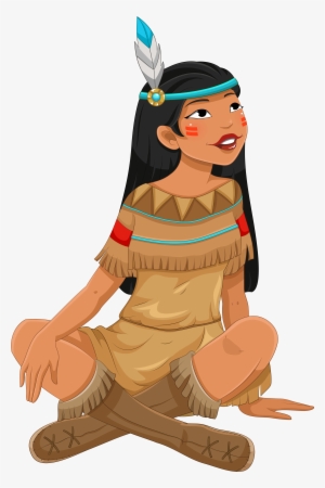 Native American Girl Clipart
