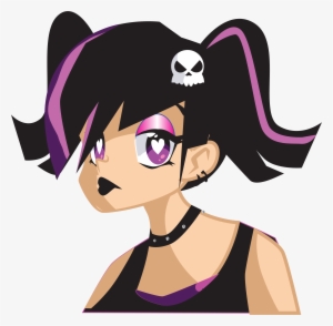 This Free Icons Png Design Of Goth Girl