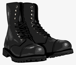 Black Boots Png Image - Black Boots Clipart