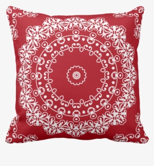 Christmas Red Lace Pattern - Lace