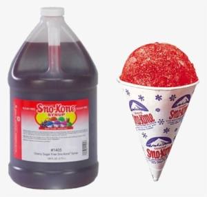 Bubble Gum Snow Cone Pack 50 Servings Png - Sno Kone