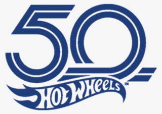 Hw 50th Anniversary - Hot Wheels 50 Years Logo