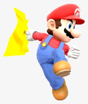 Mario With The Cape - Mario Cape Png