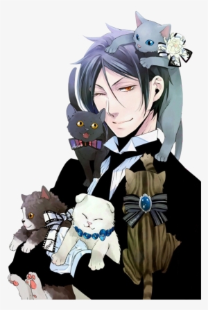 Clip Art Sebastian Michaelis Kuroshitsuji Render Png