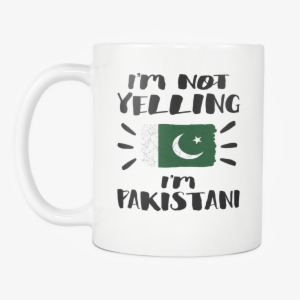 I'm Not Yelling I'm Pakistani Flag - Beer Stein