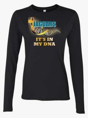 Ladies Dna Black Jaguars Ls T-shirt - Long-sleeved T-shirt