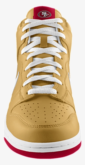Customize Nike Dunk High Ers Tennis Shoes Png 49ers - Skate Shoe
