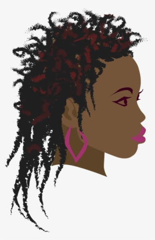 Free African Girl 3 - Africa Hair Transparent
