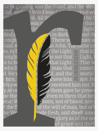 Bible Serif Poster