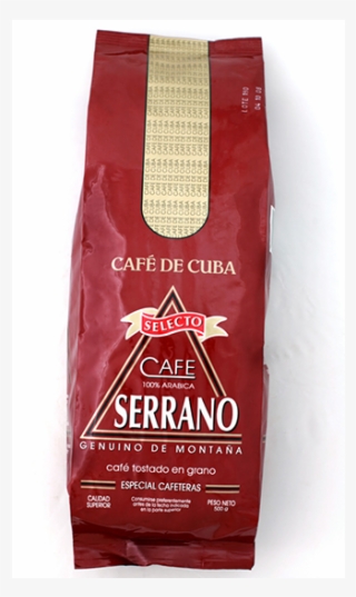Roasted Cuban Coffee Beans 500g - Cafe De Cuba Selecto Serrano