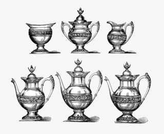 Coffee, Vintage, Teapot, Coffeepot, Coffee Pot - Vintage Illustration Tea