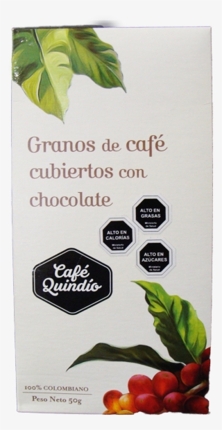 Granos De Café Cubiertos De Chocolate 50 Gr - Cafe Quindio