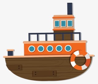 Ship Watercraft Cartoon Transprent Png Free Download - Kapal Kartun