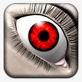 Creepy Eye Icon - Close-up