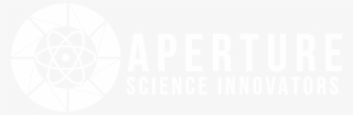 Aperture Science Logo Black And White - Johns Hopkins Logo White