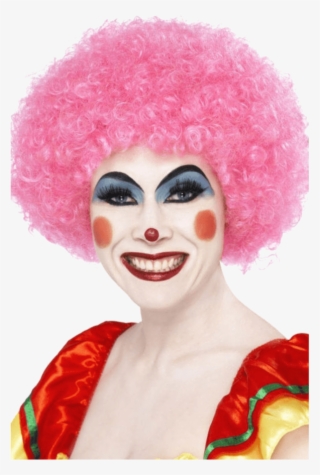 Clown With Pink Hair
