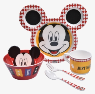 Mickey Face Set 5 Pcs - Cartoon