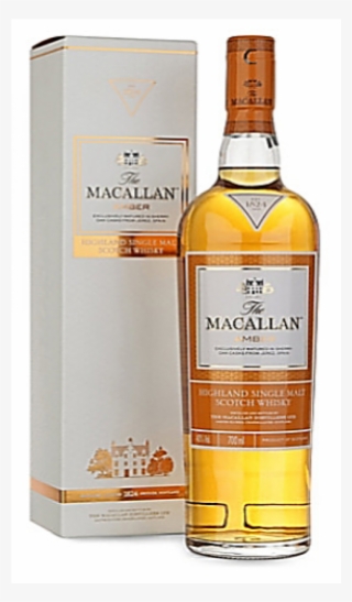 Macallan Amber Single Malt Scotch Whisky 70cl - Macallan Sherry Oak Scotch Single Malt 25 Year