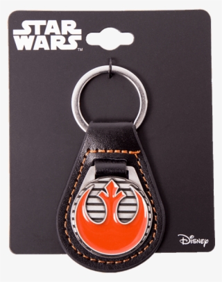 Star Wars Rebel Symbol Leather Keychain - Pumpkin Carving Kit Star Wars