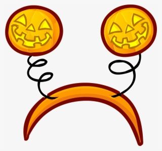 Pumpkin Antennae - Club Penguin Halloween Hat