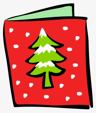 Vector Illustration Of Holiday Festive Season Christmas - Transparent Christmas Card Clipart