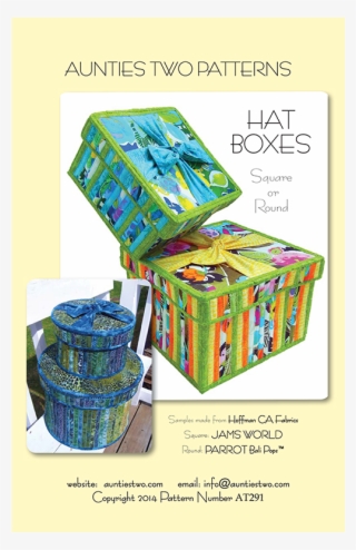 At291 Hat Boxes - Graphic Design