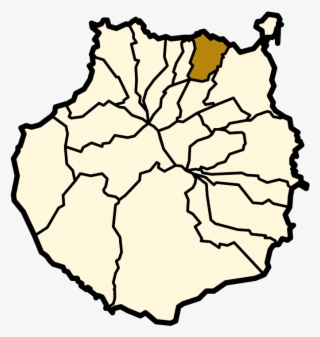 Arucas, Las Palmas - Gran Canaria Map Transparent