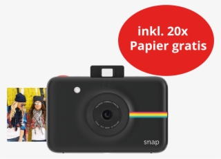 Polaroid Snap Black - Camera Fotografica Polaroide Png