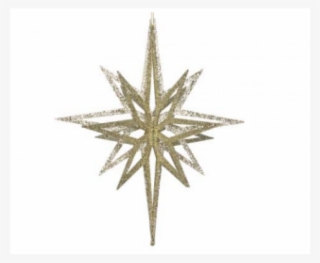 Gold Bethlehem Star Ornaments