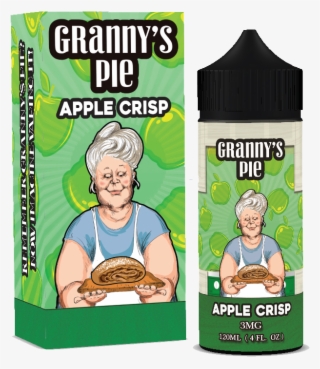 Apple Crisp - Granny's Pie - 120ml - E-liquid - Grannys Pie E Liquid