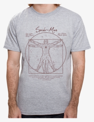 Camiseta Homem Aranha Vitruviano - T-shirt