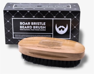 boar bristle beard brush - bristle